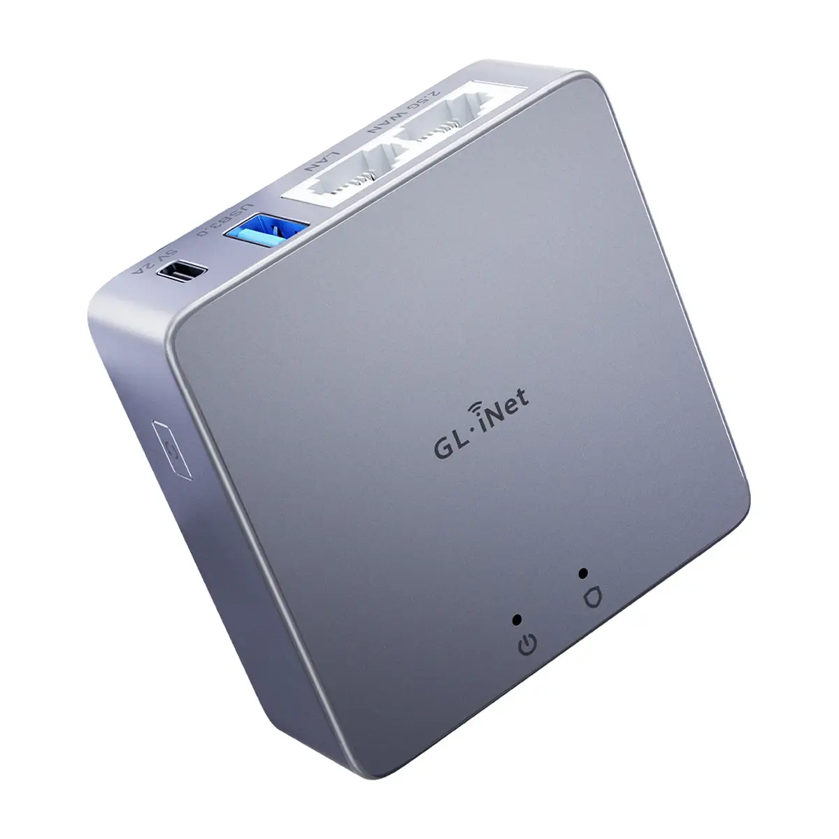 GL.iNet Brume 2 GL-MT2500A — алюмінієвий корпус