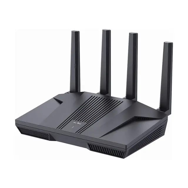 GL.iNet Flint 2 GL-MT6000 — three-quarter view