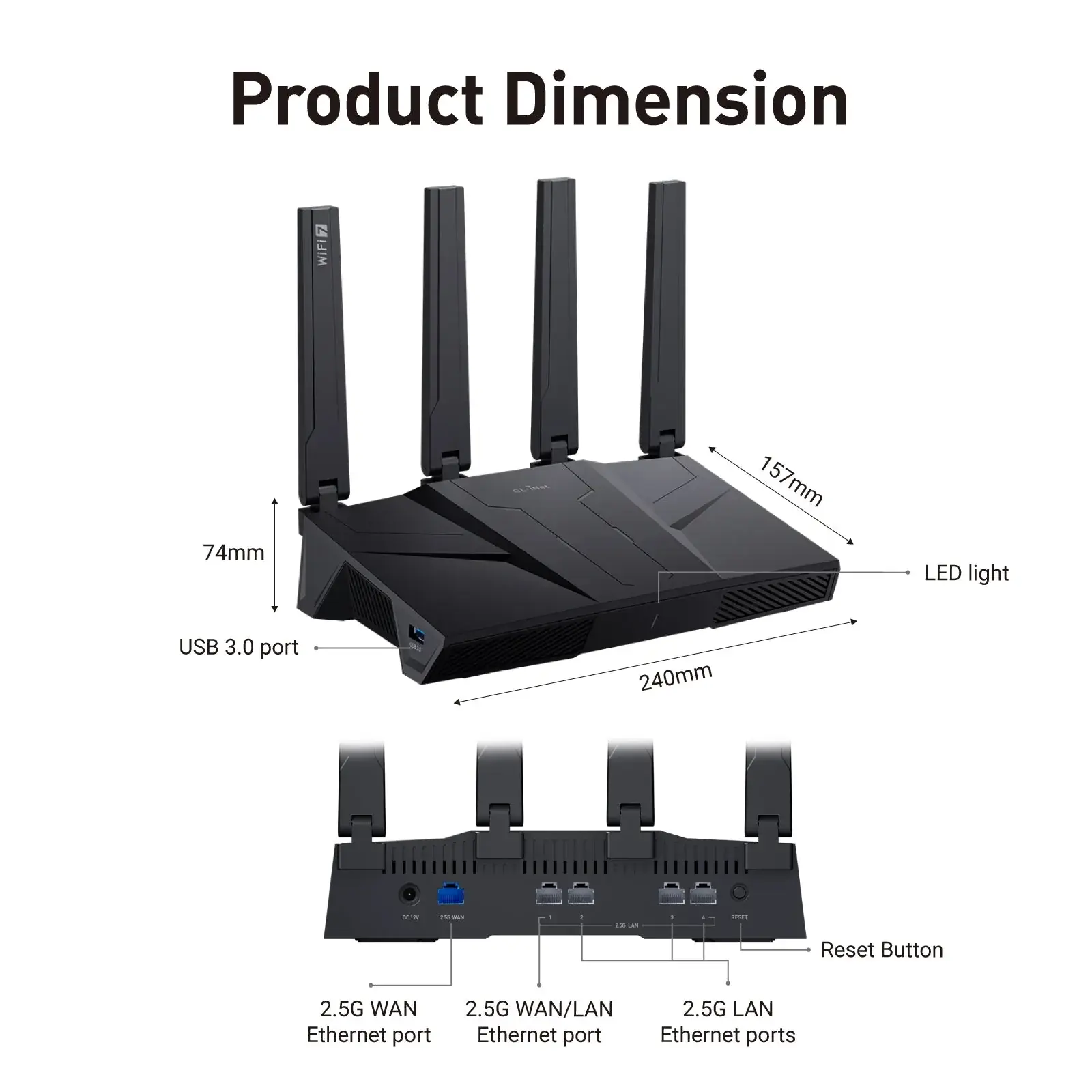 GL.iNet Flint 3 GL-BE9300 — изображение 6