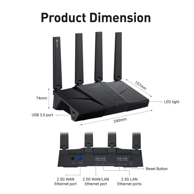 GL.iNet Flint 3 GL-BE9300 — изображение 6
