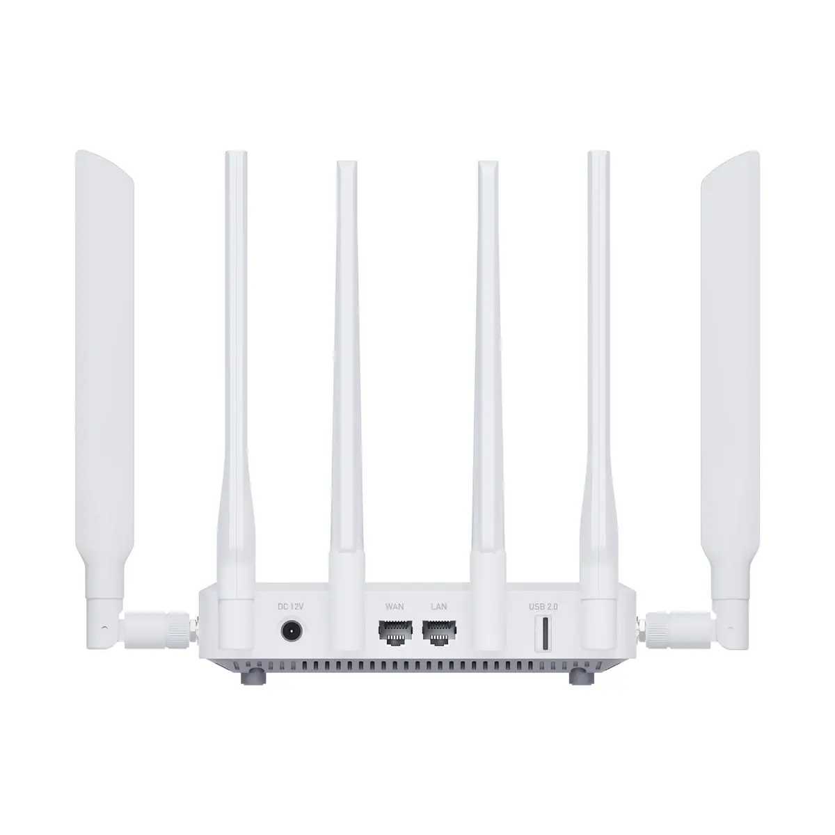GL.iNet Spitz AX GL-X3000 — задняя панель с портами и SIM