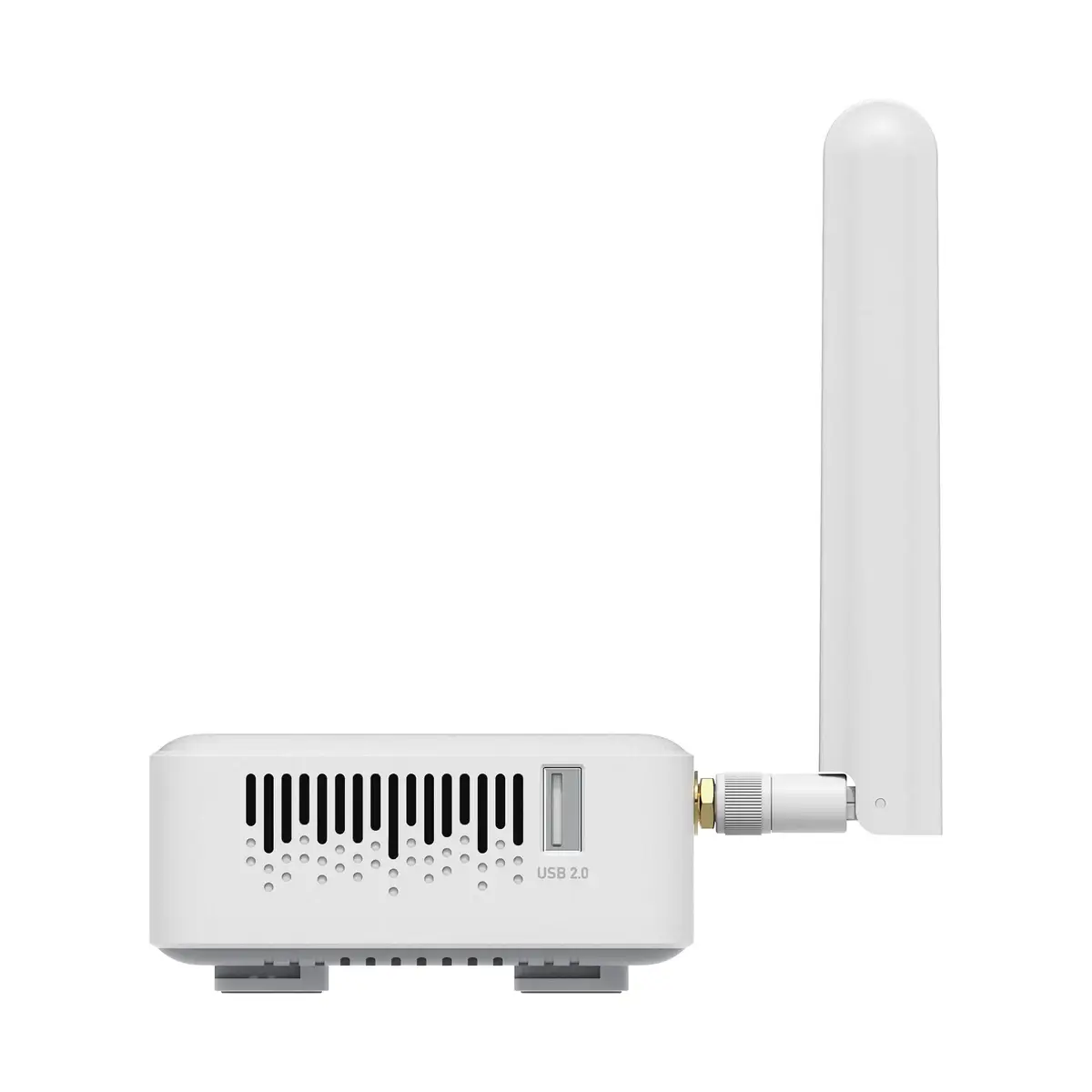 GL.iNet Spitz Plus GL-X2000 — side view with USB port