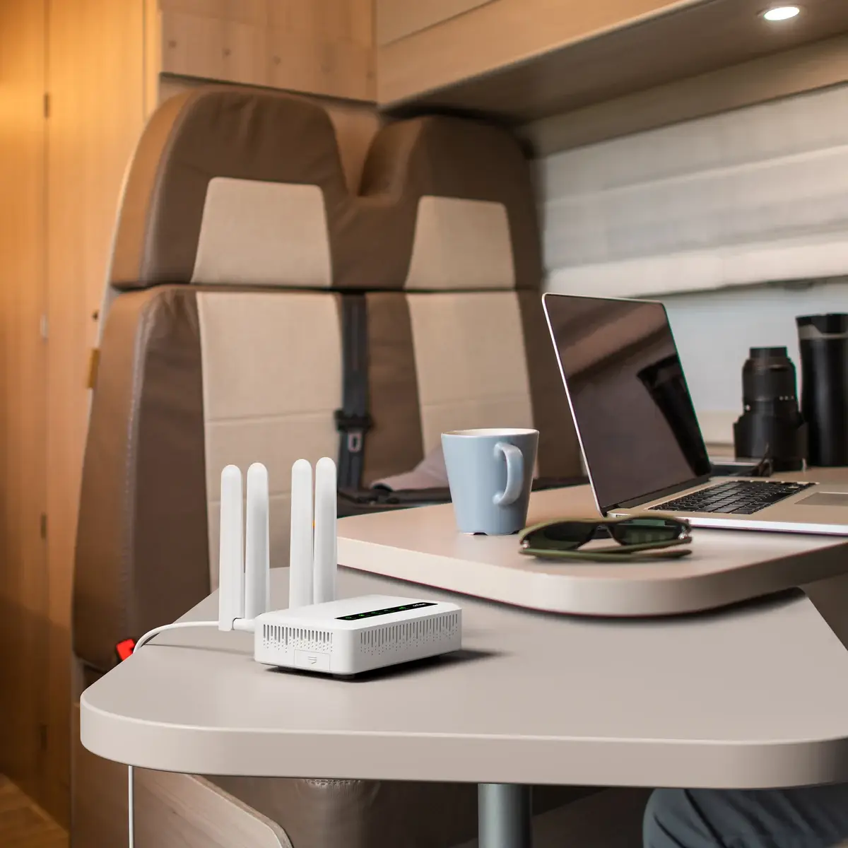 GL.iNet Spitz Plus GL-X2000 in an RV