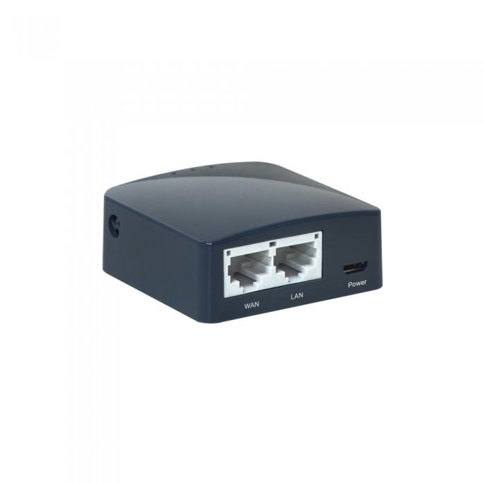 GL.iNet Shadow GL-AR300M16 — WAN, LAN ports and Micro USB power